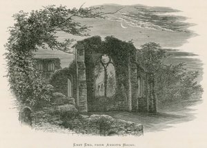 Netley Abbey, East End, z Abbot