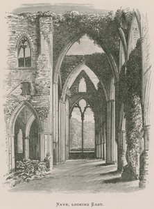 Tintern Abbey, Nave, při pohledu na východ od Alexander Francis Lydon