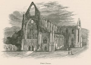 Tintern Abbey, západní fronta od Alexander Francis Lydon