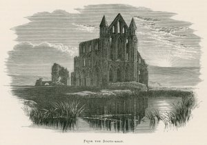 Whitby Abbey, z jihovýchodu od Alexander Francis Lydon