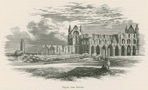 Opatství Whitby, od jihu od Alexander Francis Lydon