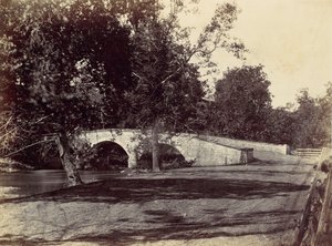 Burnside Bridge, Across the Antietam, poblíž Sharpsburg, č. 1, září 1862, 1862. od Alexander Gardner