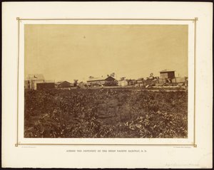 [Depot, Lawrence, Kansas] od Alexander Gardner
