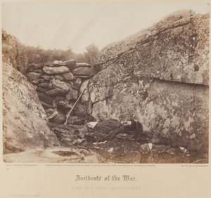 Domov Rebel Sharpshooter, Gettysburg, červenec