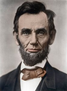 Portrét Abrahama Lincolna - Portrét Abrahama Lincolna (1809-1865) 16. prezident Spojených států amerických. Fotografoval Alexander Gardner