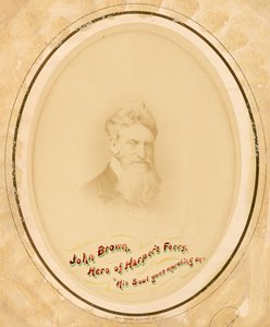 Portrét Johna Browna, ca. 1859. od Alexander Gardner