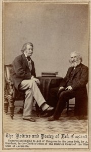 Politika a poezie Nové Anglie,1863 (foto)