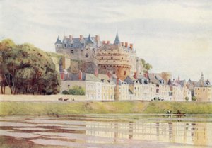 Amboise, hrad (barva lito) od Alexander Henry Hallam Murray