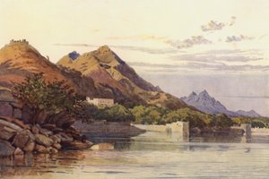 Ana Sagar, Ajmere (barevné lito) od Alexander Henry Hallam Murray