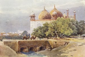 Jama Masjid, Agra od Alexander Henry Hallam Murray