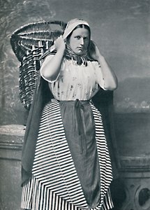 Rybí žena z Newhavenu, Skotsko, 1912 od Alexander Inglis