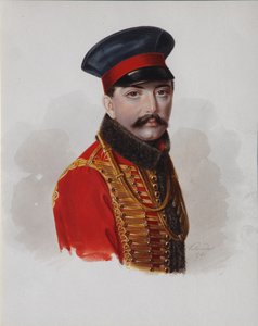 Portrét prince Alexandra Fjodoroviče Galitzine-Prozorovského 1810-1898, 1840