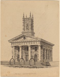 Židovská synagoga, N.Y.