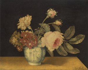 Květiny v Delft Jar