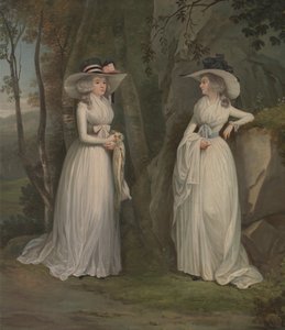 Eleanor a Margaret Rossovy od Alexander Nasmyth