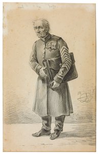Veterán císařské ruské armády, 1837