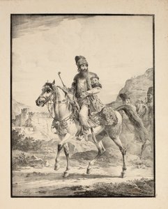 Peršan na koni, 1820