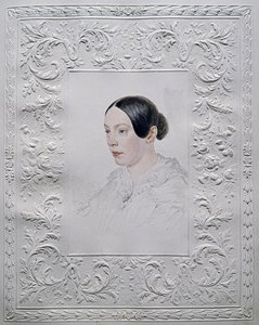 Portrét Adelaidy Alexandrovny Senkovské 1800-1858, rozené baronky von Rahl, konec 40. let 19. století