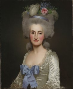Anne Jacqueline Sophie z Malartie od Alexander Roslin