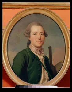 Hrabě Pierre-Francois de Cluzel (1734-83) v loveckém oděvu od Alexander Roslin