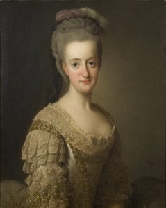 Sofie Albertina, švédská princezna od Alexander Roslin