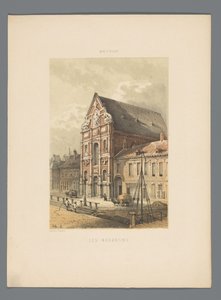 Augustiniánský kostel v Maastrichtu Les Augustins (název na objektu) Monuments de Maastricht (název série)