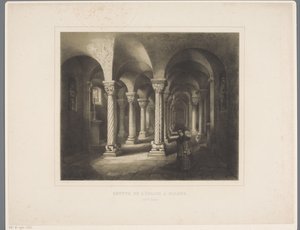 Krypta Rolduc, opatský kostel Crypt de l