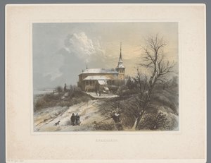 Kostel svatého Lamberta v Kerkrade Kerkrade (název na objektu) Rolduc et ses environs (název série)
