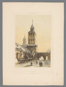Bazilika svatého Servatia v Maastrichtu St Servais (Côté Nord) (název na objektu) Monuments de Maastricht (název série)