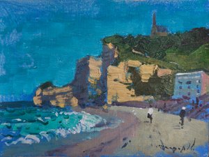 Útesy u Beach Village od Alexander Shandor