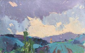 Dramatická horská obloha od Alexander Shandor