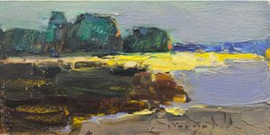 Živá abstraktní krajina od Alexander Shandor