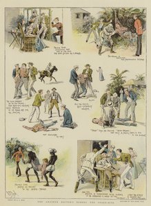 Amatérský lék na uštknutí hadem (chromolitho)