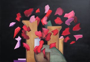 Abstraktní geometrické fragmenty