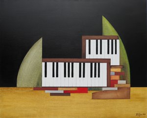 Abstraktní klávesy klavíru od Alexander Trifonov