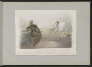 Gustave Doré na smrtelné posteli od Alexander Ver Huell