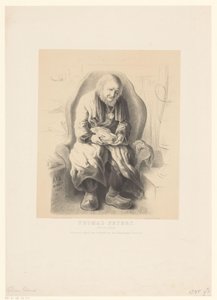 Portrét Thomase Peterse Thomas Peters. Staré 112 let (název na předmětu)