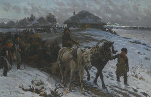 Odcházení na lov, 1915