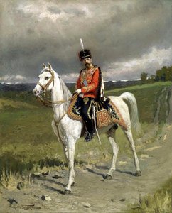Portrét císaře Mikuláše II 1868-1918, 1907.