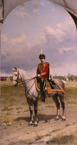 Portrét císaře Mikuláše II 1868-1918, 1908
