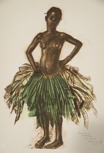 Makere tanečnice (Bambili), z Dessins et Peintures d