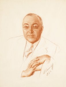 Portrét Borise Alexandroviče Bachmeteffa 1880-1951, 1935