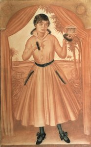 Portrét manželky umělce, c. 1917