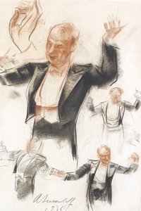 Diriguje Serge Koussevitzky