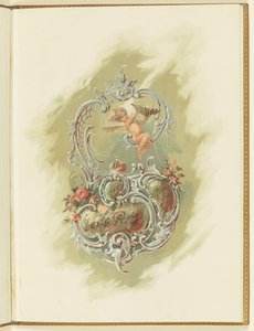 Program pro balet La Perle od Mariuse Petipy a Riccarda Driga, 1896. od Alexander von Hohen