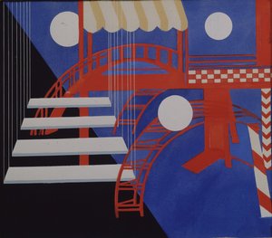 Scénická revue pro edici Décors de Théatre, 1927 od Alexandra Alexandrowna Exter