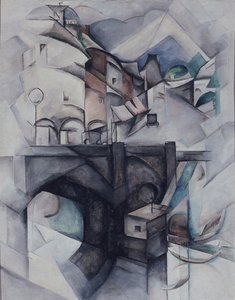 Most. Sèvres, 1912 od Alexandra Alexandrowna Exter