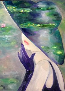 Elegantní odraz lilií od Alexandra Higgins