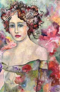 Klidný květinový portrét od Alexandra Higgins