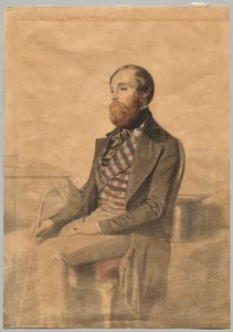 Portrét Alfreda de Musset (1810-1857)